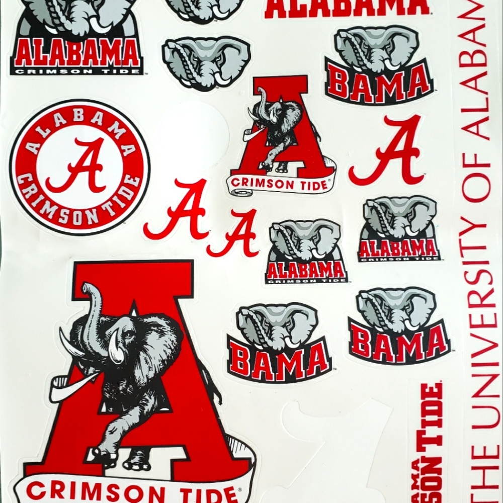 19 ALABAMA Decal Stickers